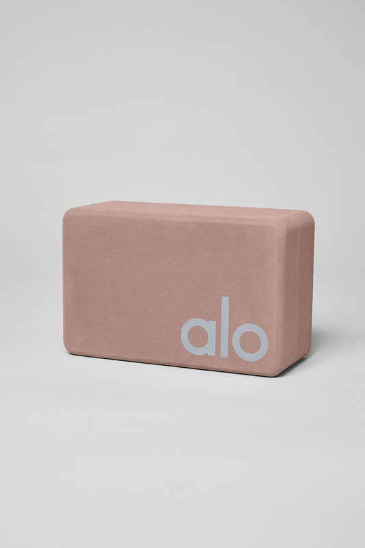 Uplifting Yoga Block - Smoky Quartz/Silver