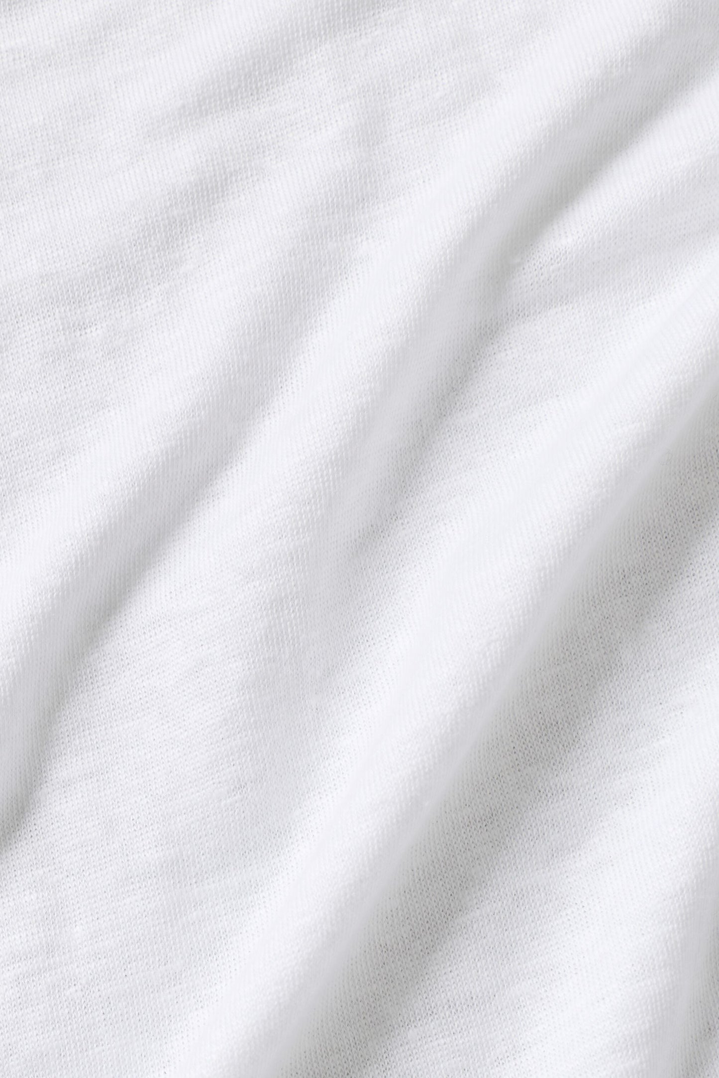 Linen Jersey Coastal Short Sleeve Tee - White