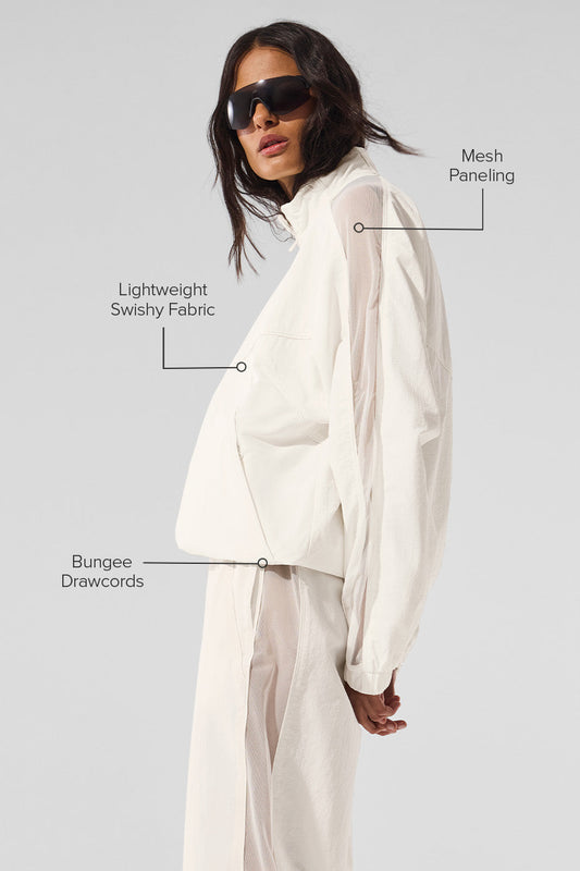 Origin Full-Zip Track Jacket - Ivory
