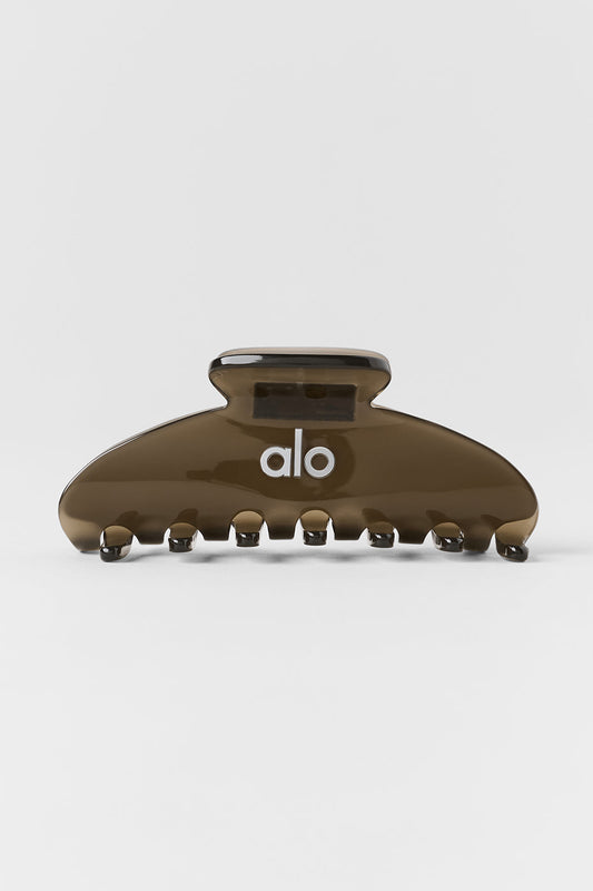 90's Claw Clip - Olive Tree Clear