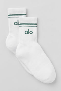White/Clover Green