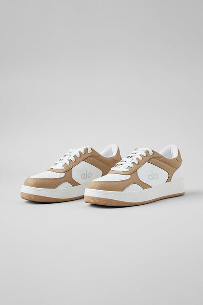 ALO Recovery Mode Sneaker - Gravel/White