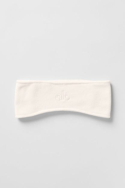 Polar Fleece Ear Warmer - Ivory