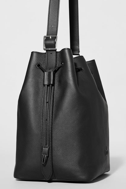 ALO Balance Bucket - Black Leather