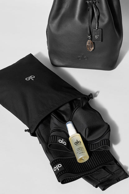 ALO Balance Bucket - Black Leather