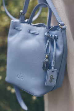 Light Provence Blue Leather