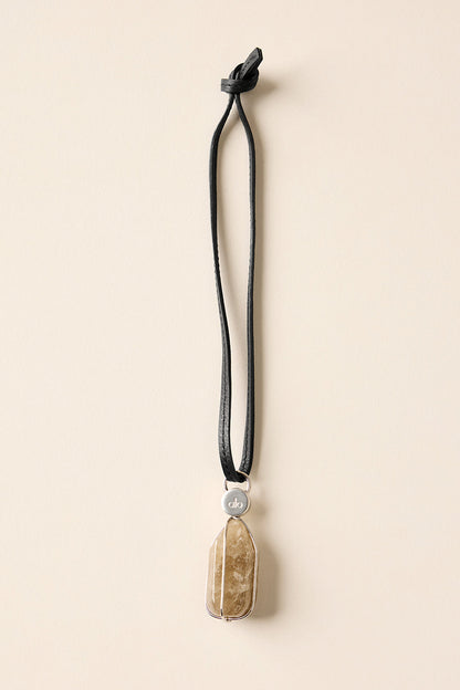 ALO Intention Crystal - Smoky Quartz/Chrome