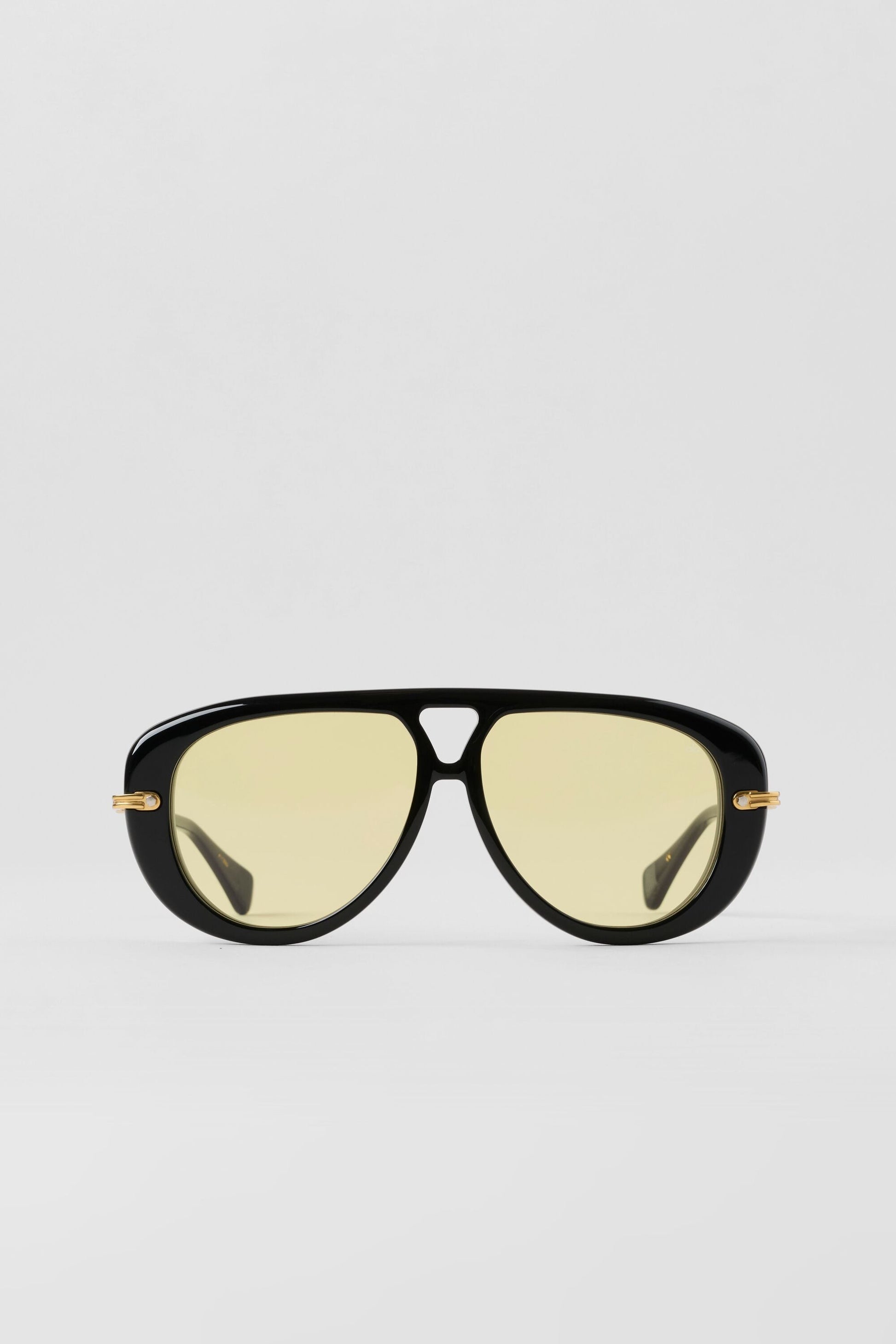 ALO Aviator Sunglasses - Black/Yellow