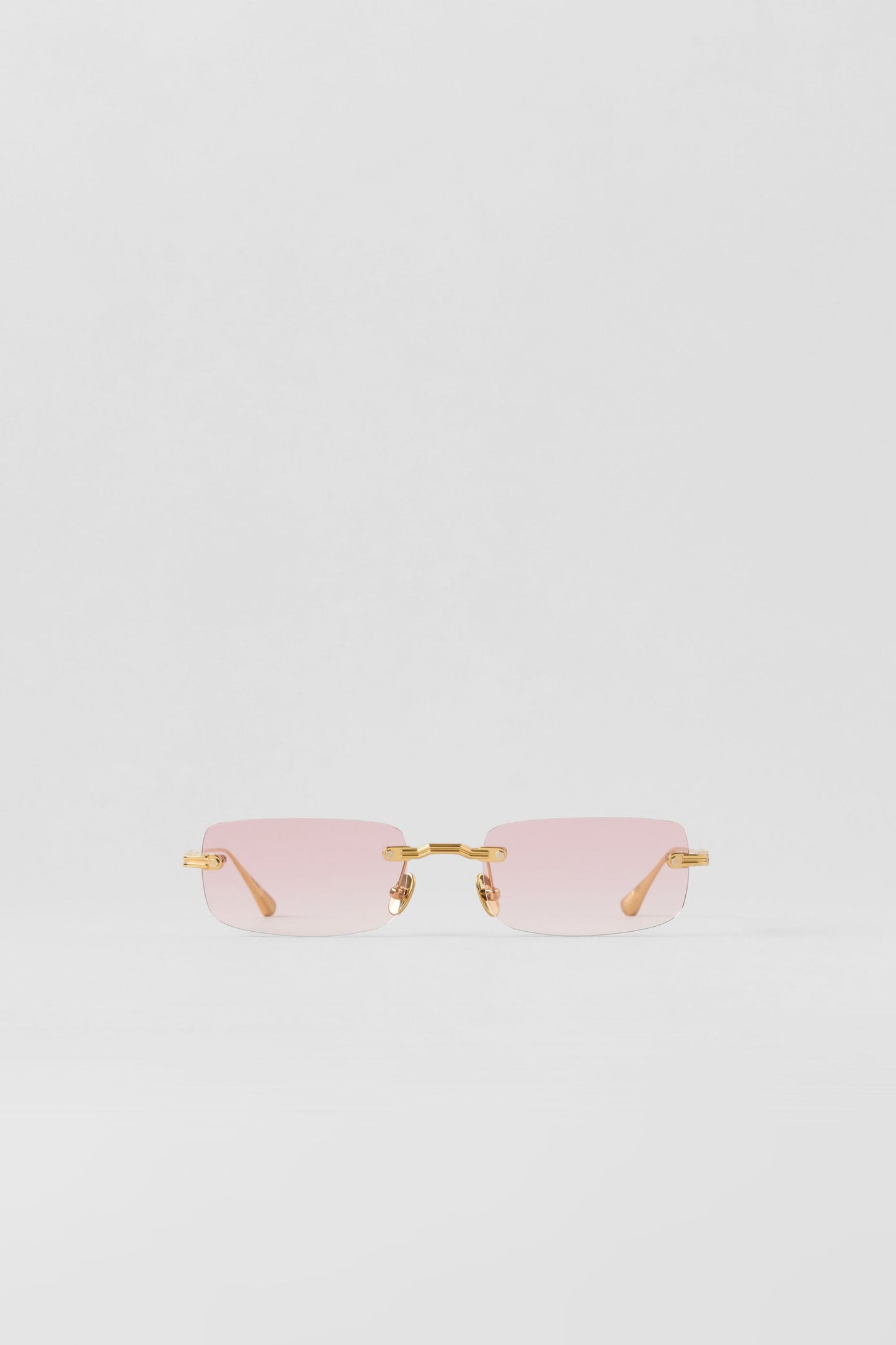 ALO Wire Sunglasses - Gold/Pink Gradient