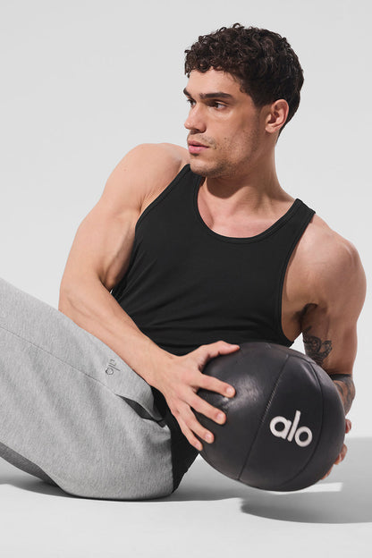 Everyday Modal Rib Tank - Black