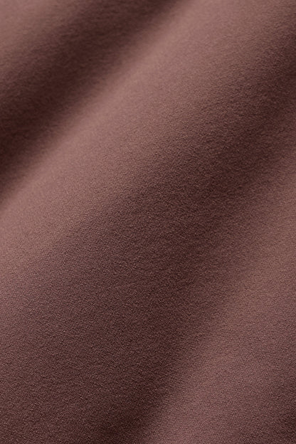 Stretch Woven Street Puffer - Brownstone