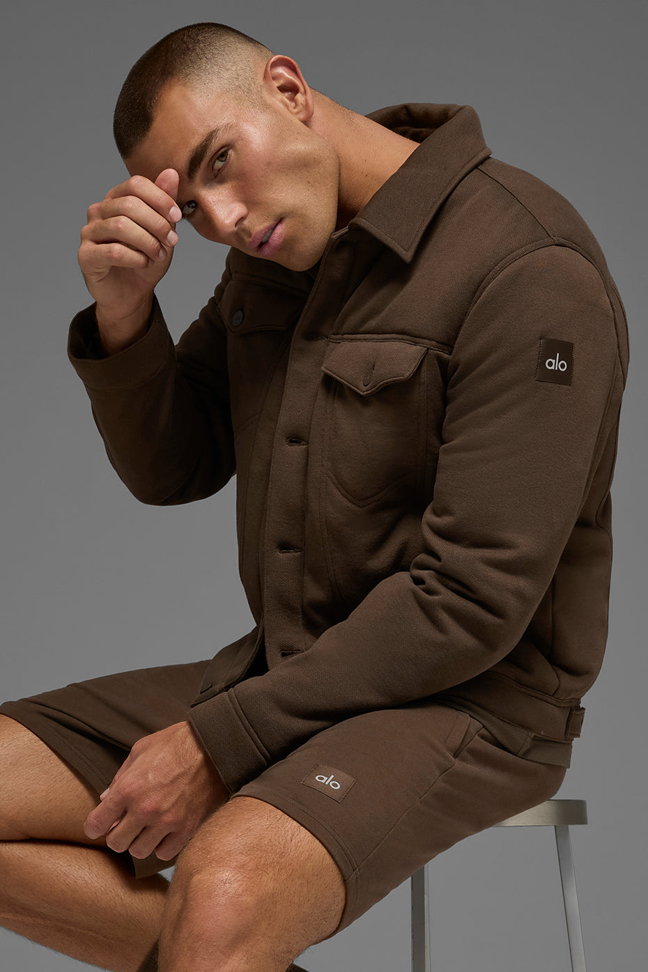 Ease Trucker Jacket - Espresso
