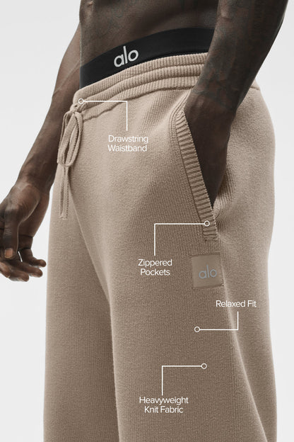Scholar Straight Leg Sweatpant - Gravel