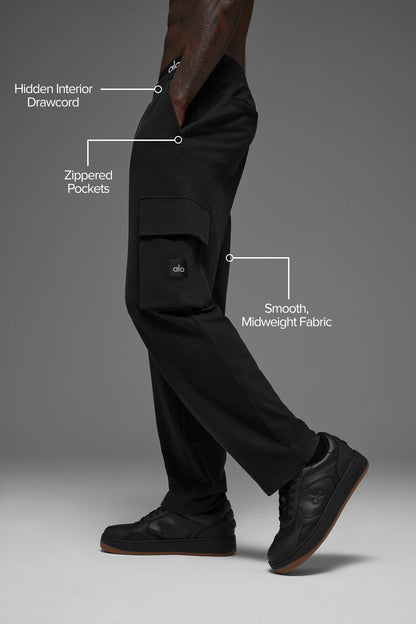 Double Take Cargo Pant - Black
