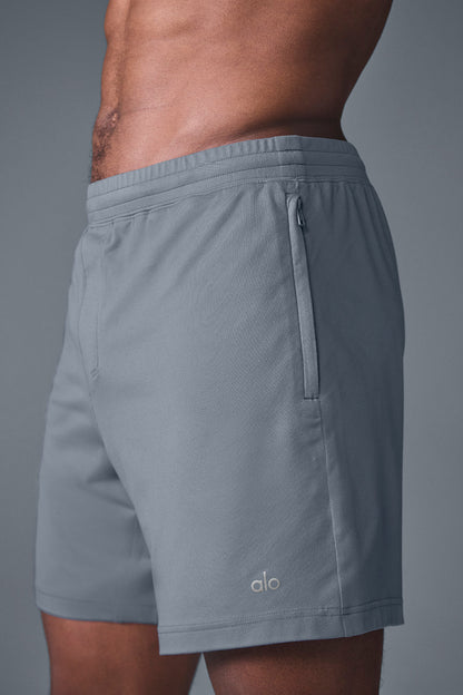 7" Conquer React Performance Short - Steel Grey