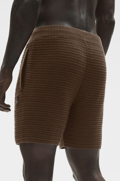 5" Shift Knit Short - Espresso