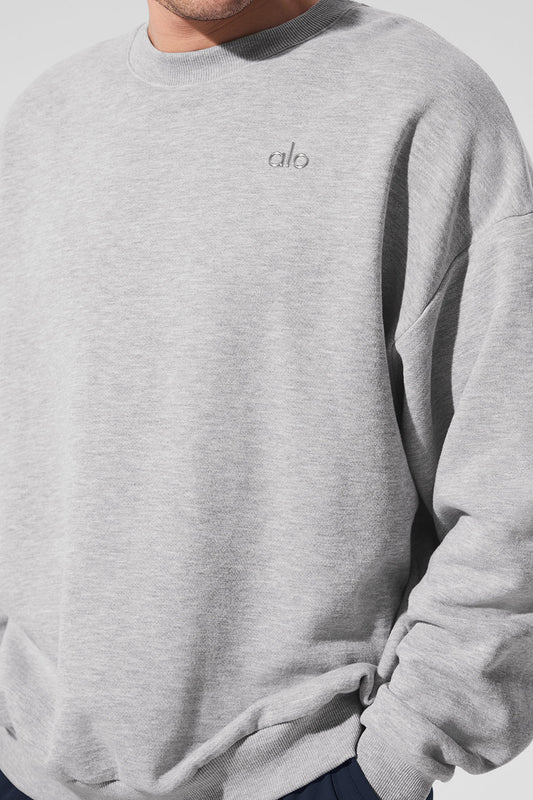 Accolade Crew Neck Pullover - Athletic Heather Grey