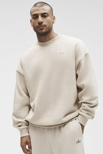 Accolade Crew Neck Pullover - Oatmeal Heather