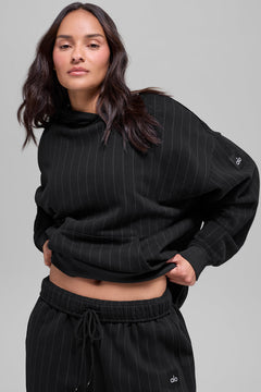 Black Pinstripe