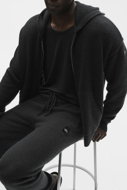 Wool Cashmere New Class Sweatpant - Black