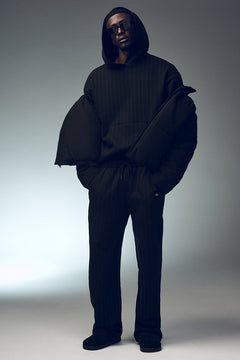 Black Pinstripe