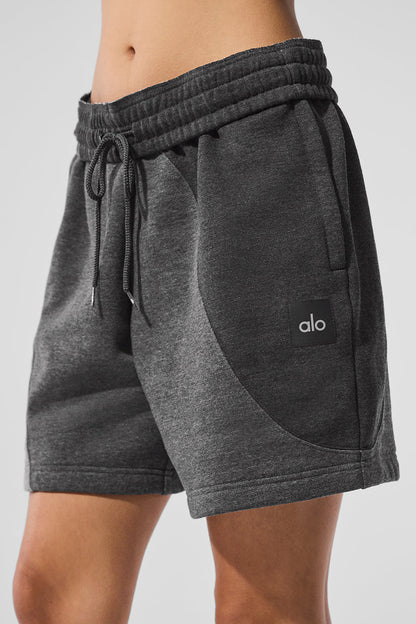 7" Make Waves Short - Dark Heather Grey Tonal