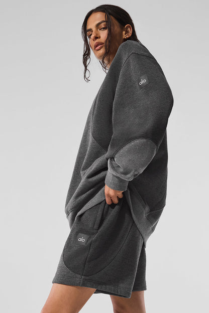 7" Make Waves Short - Dark Heather Grey Tonal