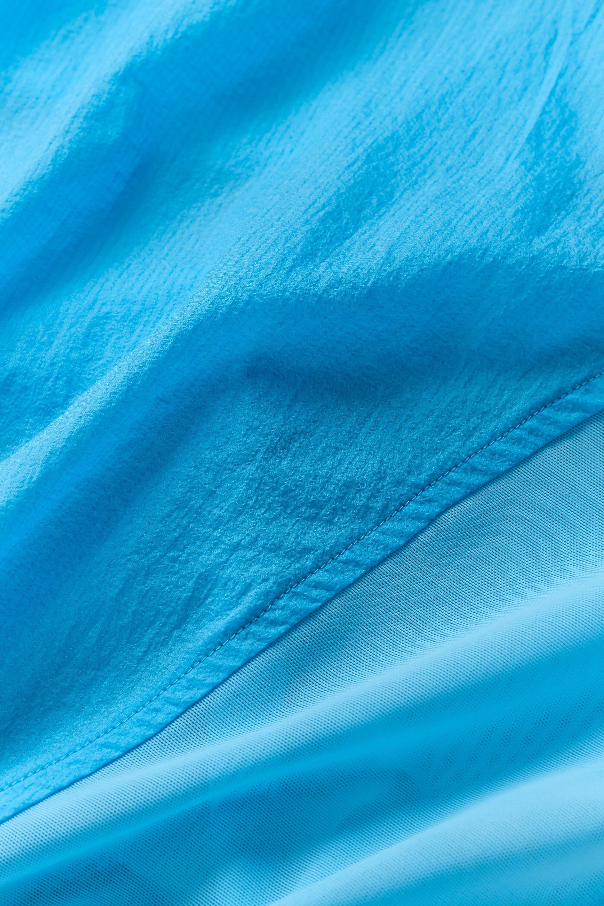 1/4 Zip Go Time Pullover - Azure Blue