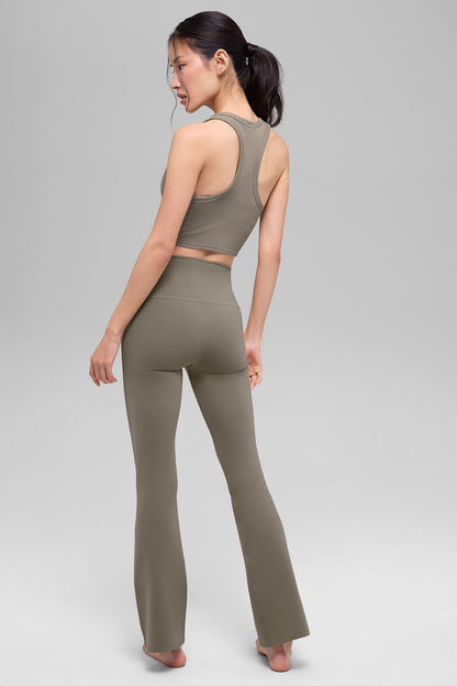 Airbrush High-Waist 7/8 Bootcut Legging - Light Cocoa