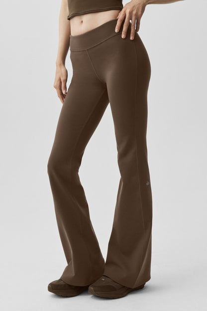 Airbrush Low-Rise Bootcut Legging - Espresso