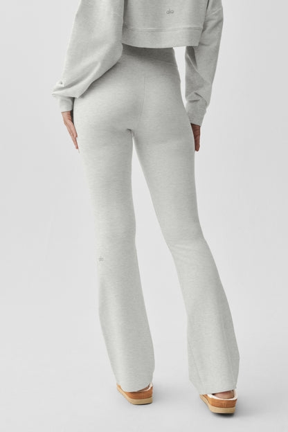 Sway Bootcut Sweatpant - White Heather