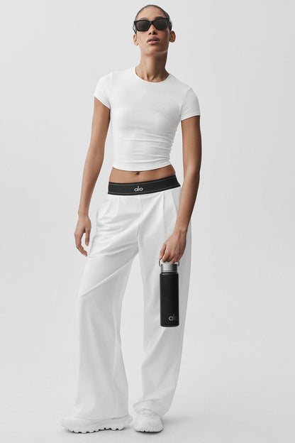Suit Up Trouser (Regular) - White/Black
