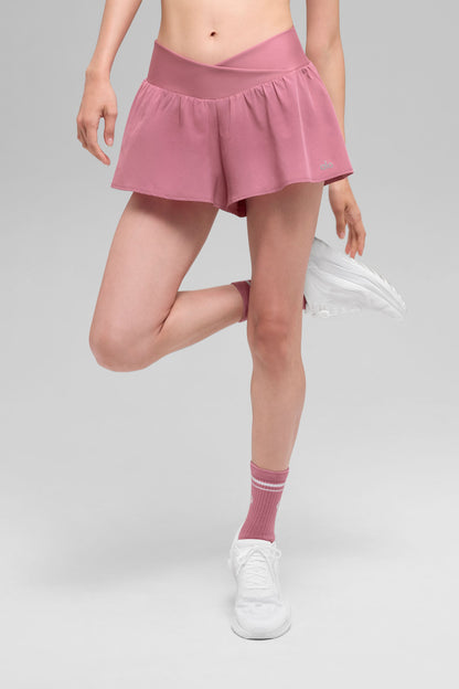V-Cute Running Short - Pink Wild Rose