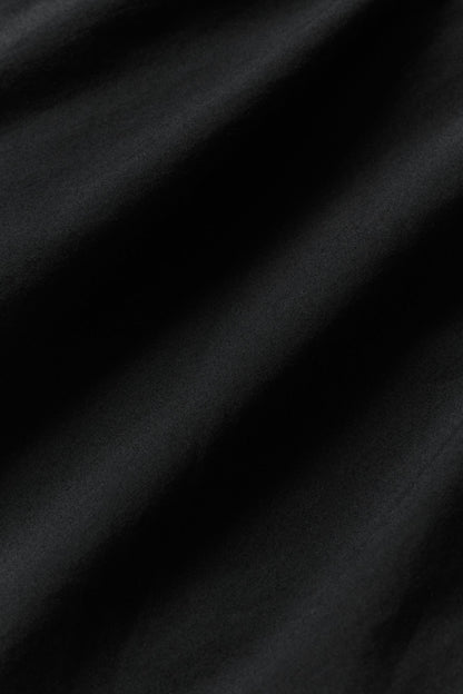 Cotton High-Waist Real Deal Short - Black