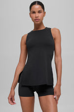 ALO Softsculpt Precision Full Length Bra Tank - Black